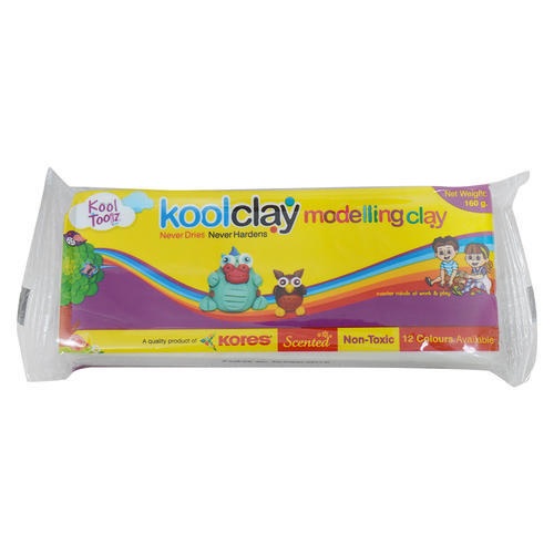Kores Kool Clay 160 gms - White Kores Kool Clay 160 gms - White