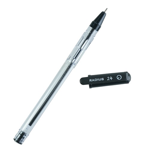 Radius 24 Ball Pen Pack of 10 Black Radius 24 Ball Pen Pack of 10 Black