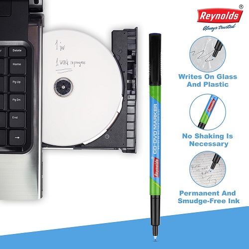 Reynolds CD DVD Marker Black Reynolds CD DVD Marker Black