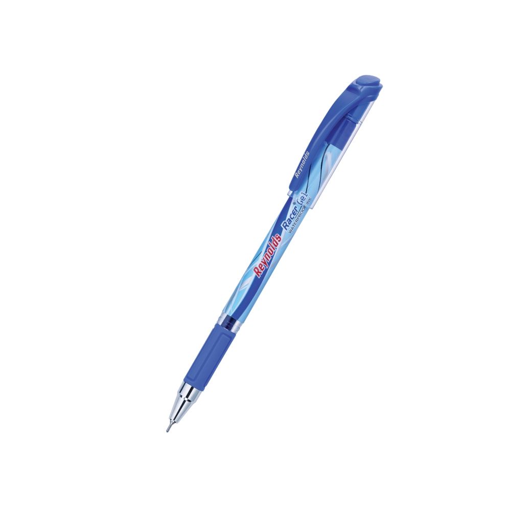 Reynolds Racer Gel Pen Blue Pack of 5 Reynolds Racer Gel Pen Blue Pack of 5