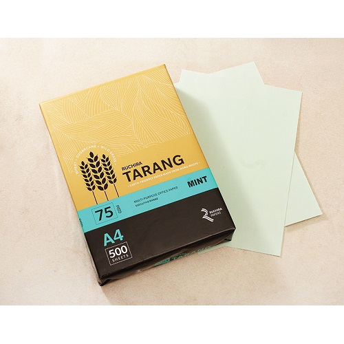 TARANG A4 Color Paper 500 Sheets - Mint Green TARANG A4 Color Paper 500 Sheets - Mint Green