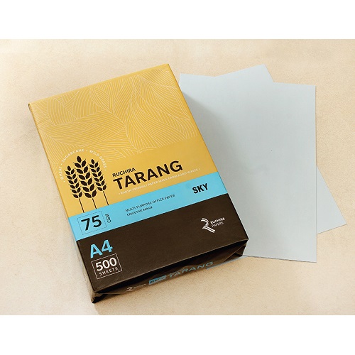 TARANG A4 Color Paper 500 Sheets - Sky Blue TARANG A4 Color Paper 500 Sheets - Sky Blue