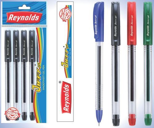 Reynolds Gel Pen Jiffy Blue (Pack of 5) Reynolds Gel Pen Jiffy Blue (Pack of 5)